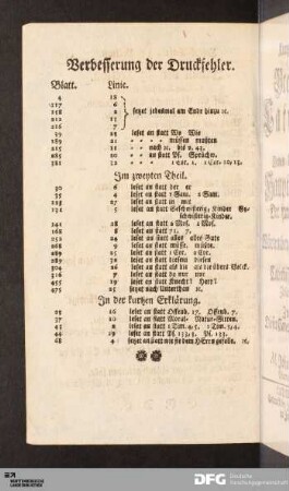 Verbesserung der Druckfehler.