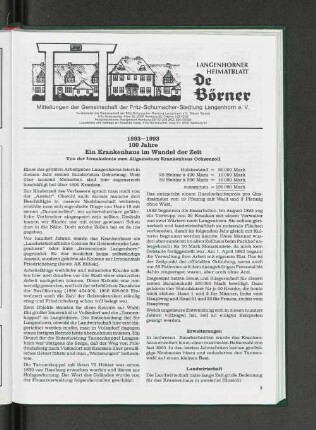 Ein Krankenhaus im Wandel der Zeit