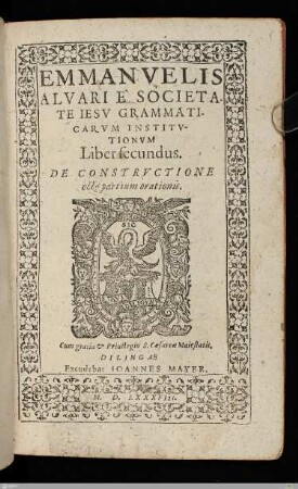 2: De Constrvctione octo partium orationis