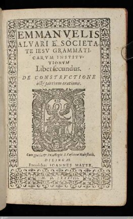 2: De Constrvctione octo partium orationis