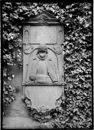 Heidelberg Peterskirche Grabstein Anna Finckin (gestorben 1620)