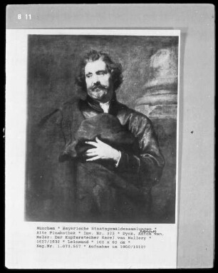 Der Kupferstecher Karl van Mallery