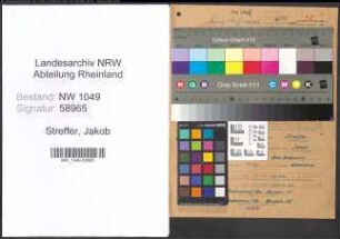 Entnazifizierung Jakob Streffer , geb. 23.02.1906 (Technischer Angestellter)