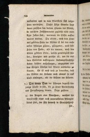 144-152, 2.) Der innere Bau der Pflanzen begreifet ...