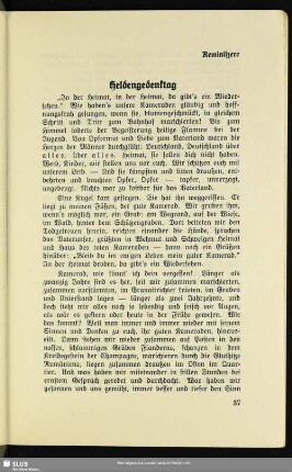 Reminiszere. Heldengedenktag