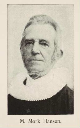 Bildnis von Moritz Mörk-Hansen (1815-1895)