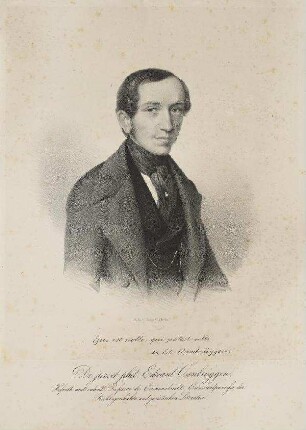 Bildnis von Eduard Osenbrüggen(1809-1879)