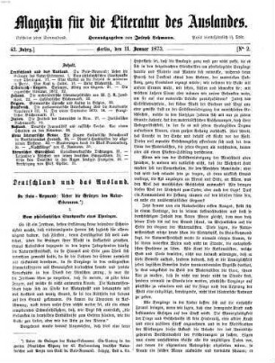 Magazin für die Literatur des Auslandes. 83/84. 1873