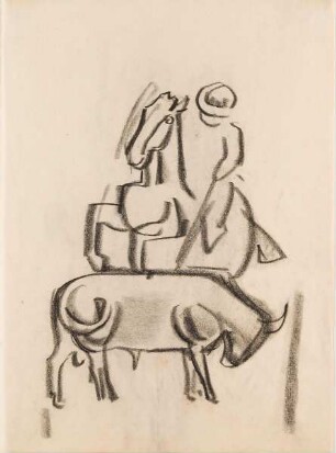Picador mit Stier