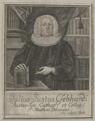 Bildnis des Julius Justus Gebhardi