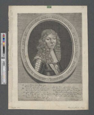 Illustrissimus Et Celsissimus Princeps Ioannes Georgiur III. Saxoniæ, Cliviæ, Iulii Et Montium Dux etc.