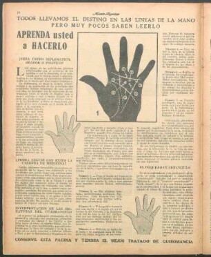 Interpretación de las signaturas del cuadrángulo