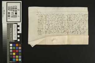 Horrweiler: Consens Hesse, Landgraf zu Leiningen für Wilhelm v. Ottenheim, gen. v. Papelnheim, seine eheliche Hausfrau Margred Winterbacherin zu b...