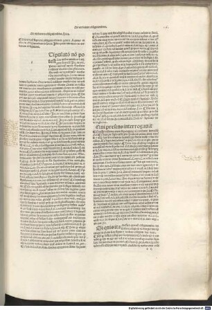 Lectura super prima et secunda parte Digesti novi : mit Apostillae von Alexander Tartagnus. 2