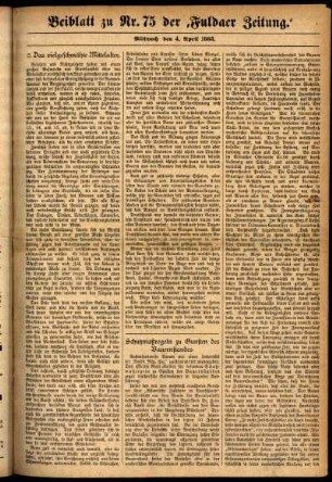 Ausgabe vom Mittwoch, den 04. April 1883.