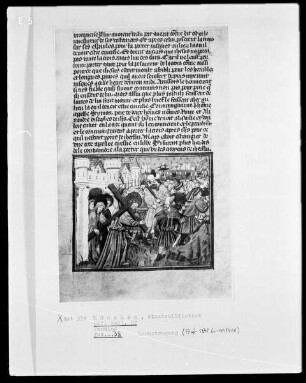 La passion de Jésus Christ — Kreuztragung, Folio 38