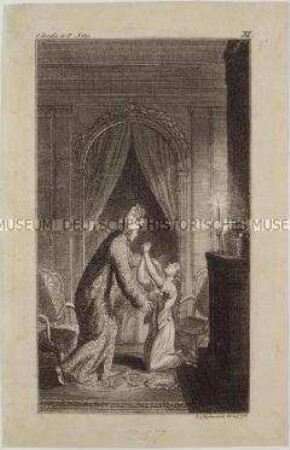 Illustration zu Samuel Richardsons Briefroman "Clarissa" - Blatt 11 (von 24)