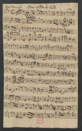 Oboe et Flauto 2do