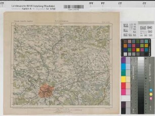 Brest-Litowsk Fliegerkarte 1918 1 : 200 000 28 x 34 Druck: Kartographische Abteilung der Preußischen Landesaufnahme Benkhausen