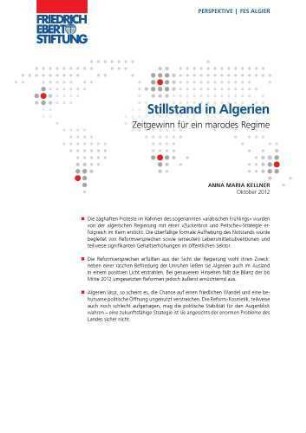 Stillstand in Algerien : Zeitgewinn für ein marodes Regime