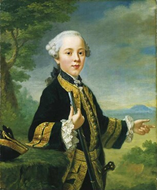 Bildnis des Justinian Theodor Friedrich von Holzhausen (1747-1765)