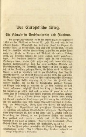 [Oktober 1918]