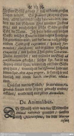 De Animalibus.
