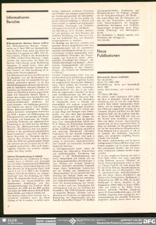 Bildungszentrum Bauhaus Dessau eröffnet : Informationen Berichte