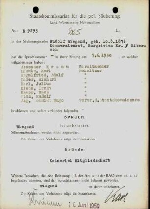 Wiegand, Rudolf