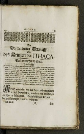 Das neunzehende Buch.