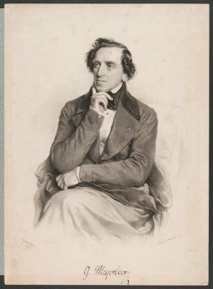 [Bildnis Giacomo Meyerbeer]