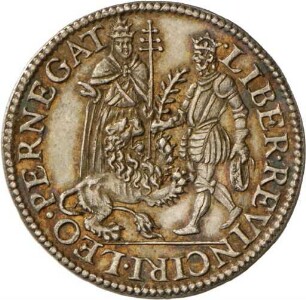 Medaille auf die Unterbrechung der Friedensverhandlungen in Köln, 1580