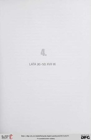 4. Lata 30.-50. XVII w.