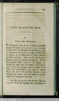 6) Der Voigtländische Kreis