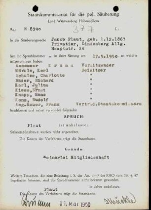 Plaut, Jakob