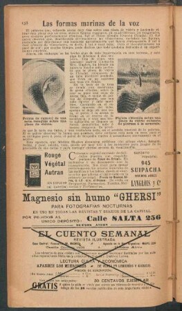 Las formas marinas de la voz