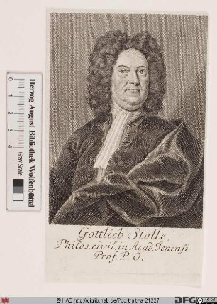 Bildnis Gottlieb Stolle
