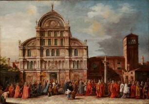 Der Osterbesuch des Dogen in San Zaccharia in Venedig