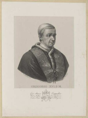 Bildnis des Gregorio XVI.