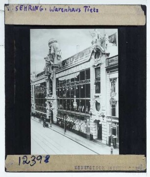 Berlin, Kaufhaus Tietz, Leipziger Straße