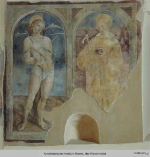 Heiliger Sebastian und Heiliger Leonhard