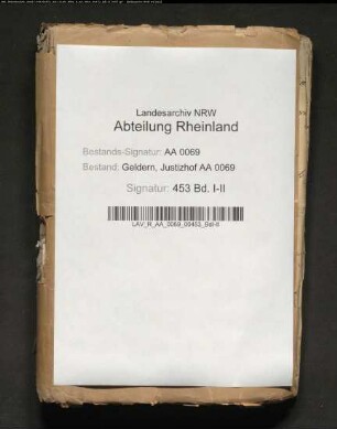 Matthias van Wylick, Pastor zu Leuth, gegen Freiherr von Katterbach zu Baerlo wegen des kleinen Zehntens zu Leuth