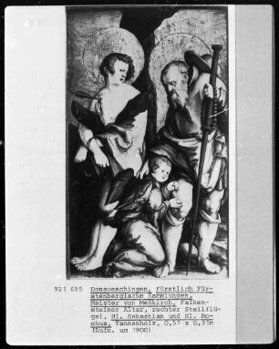 Falkensteiner Altar — Sebastian und Rochus