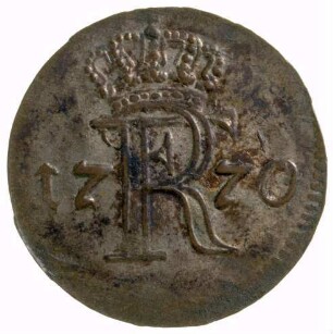 Münze, 6 Pfennig, 1770