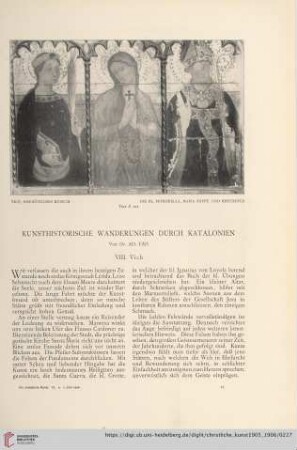 Kunsthistorische Wanderungen durch Katalonien