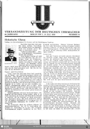 Elektrische Uhren