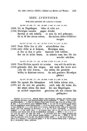 XXXII. Àventiure. Wie die andern ze lande fuoren
