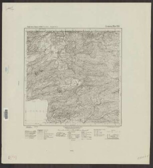 818 Unterwössen ; Topographische Karte von Bayern 1:25.000 [Positionsblätter]