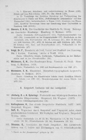 a. Bergedorf.