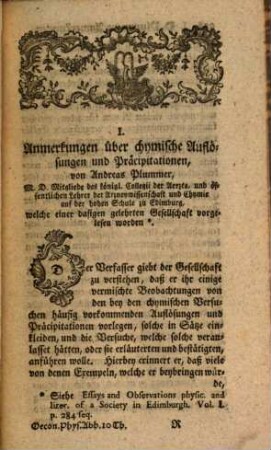 Oeconomisch-physicalische Abhandlungen. 10. 1756